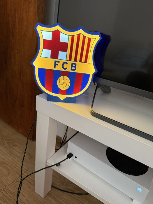 Lampa Led Rapid / Barcelona/Madrid/Steaua/Dinamo/Craiova/FCSB/Cluj