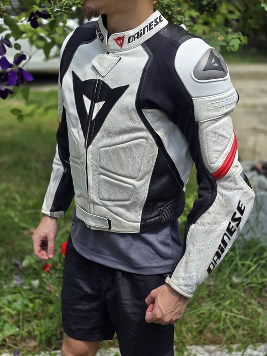 Geaca moto piele  DAINESE LAGUNA SECA M dama S barbat