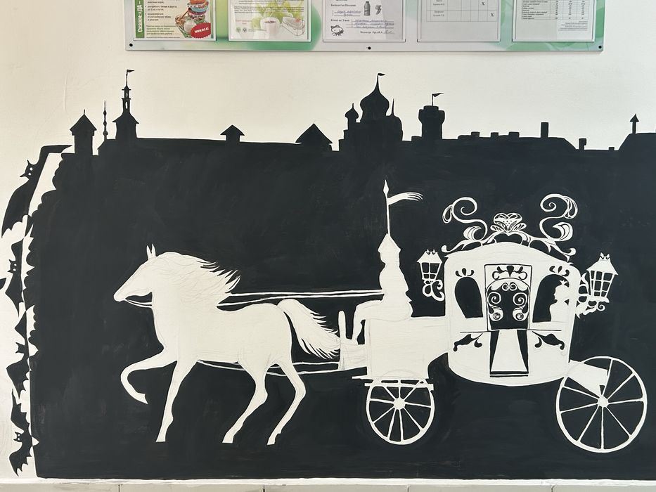 Роспись в интерьере