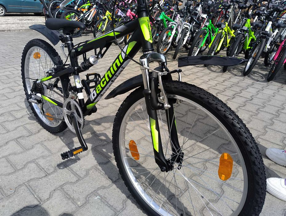 Велосипед 24" Bachini Speed FSP черен.зелен