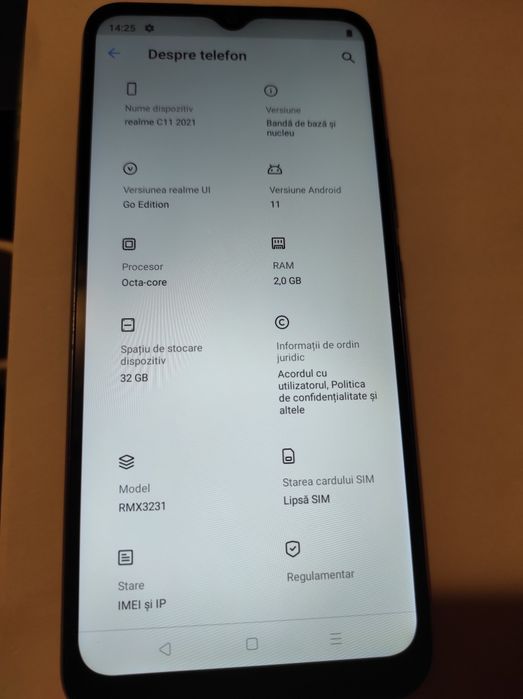 Smartphone Realme C11 2021