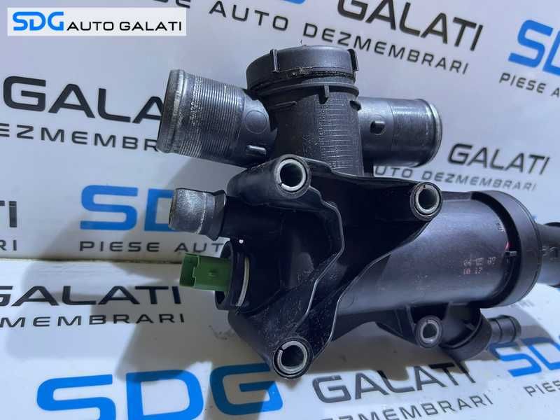 Suport Carcasa Corp Termostat cu Senzor Apa Ford C-Max 2.0 TDCI 2004 - 2010 Cod 965682980