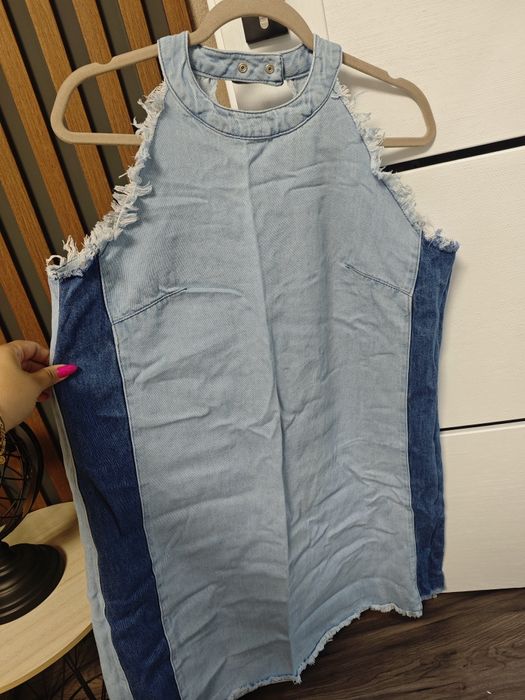 Дамска дънкена рокля