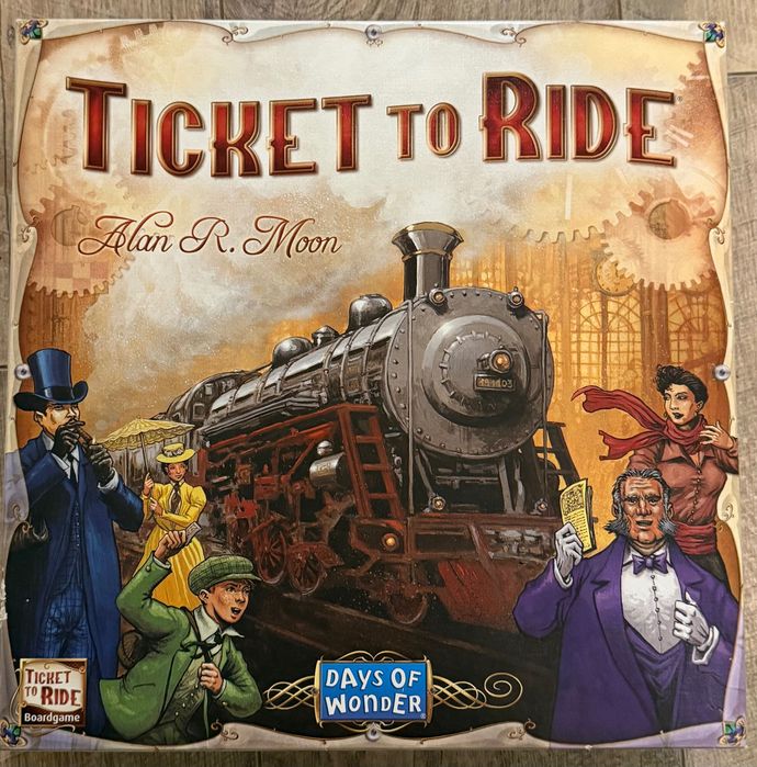 Настолна игра Ticket to ride USA