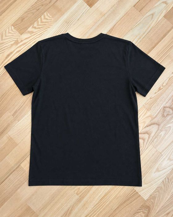 Tricou bărbați Lacoste Regular Fit negru cu logo crocodil, mărimea L