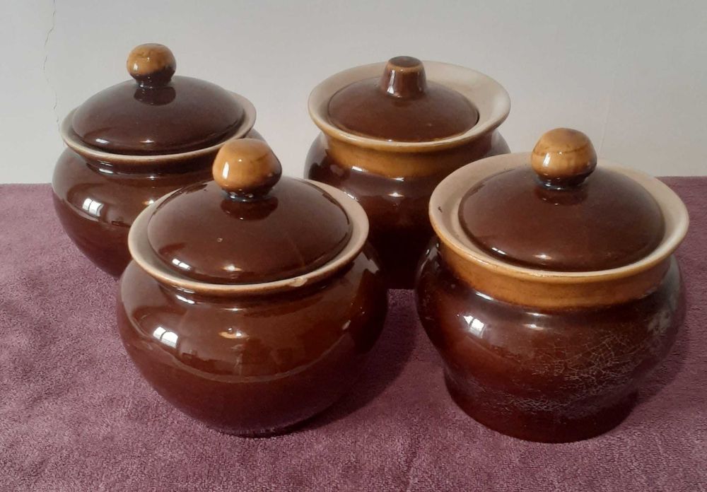 Горшочек (керамика), СССР, 4 шт.