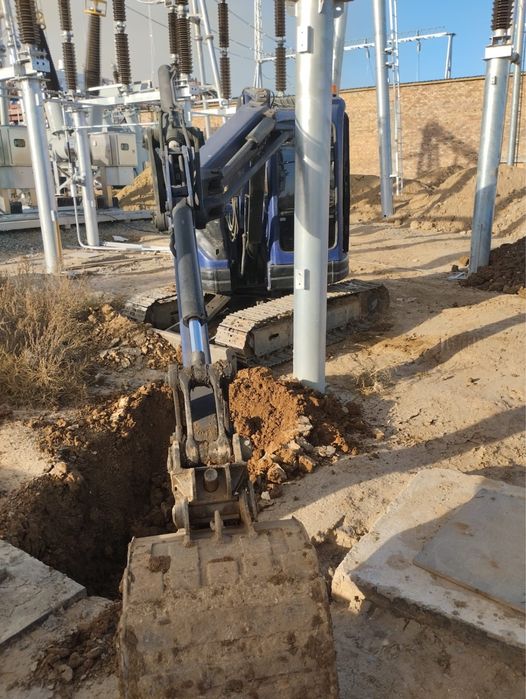 Услуги экскаватора, гидромолот.