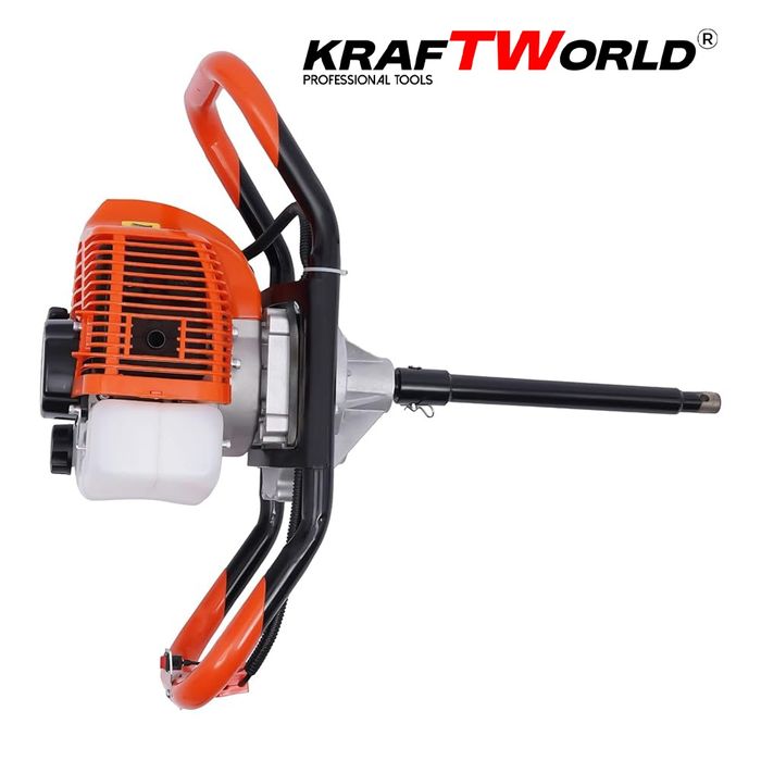 Бензинов свредел  с двутактов двигател