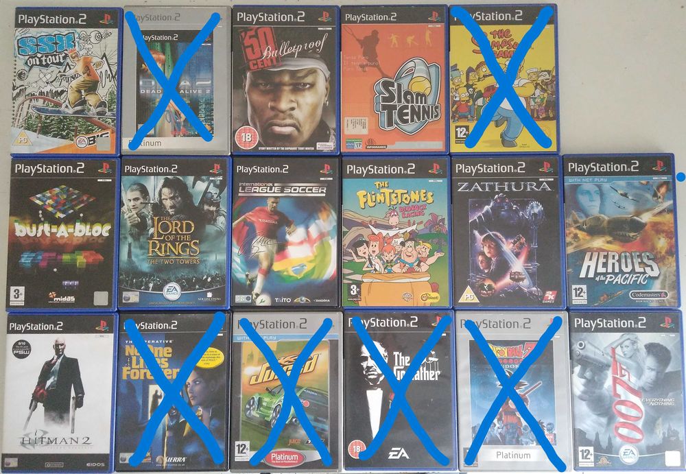 Vand jocuri de colectie pentru Play Station 2 ( PS2 )
