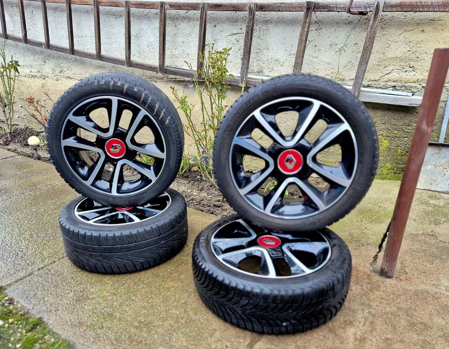 Jante Aliaj Bicolore Originale Renault / Dacia – R16 | Set Premium