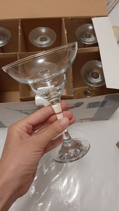 Бокалы для коктейля шампанского стаканы