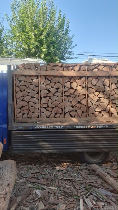 Lemne de foc la palet din  STEJAR USCAT!