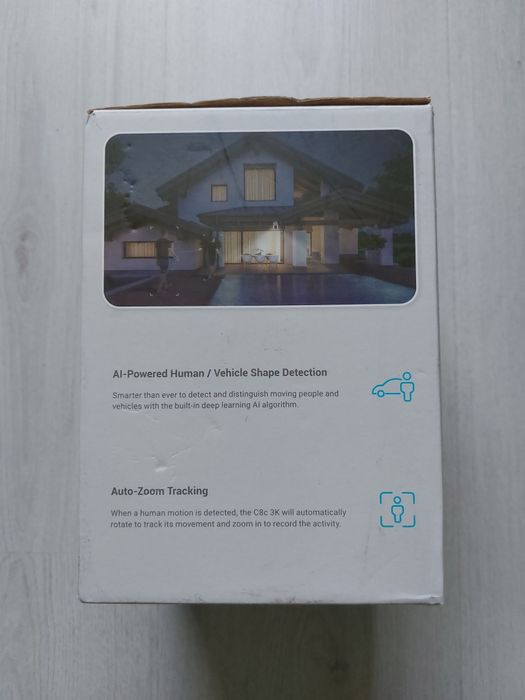 5MP EZVIZ C8c 3K въртяща се външна Wi-Fi IP камера