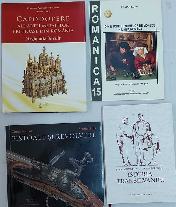 Capodopere ale artei metalelor, monede, Pistoale si revolvere