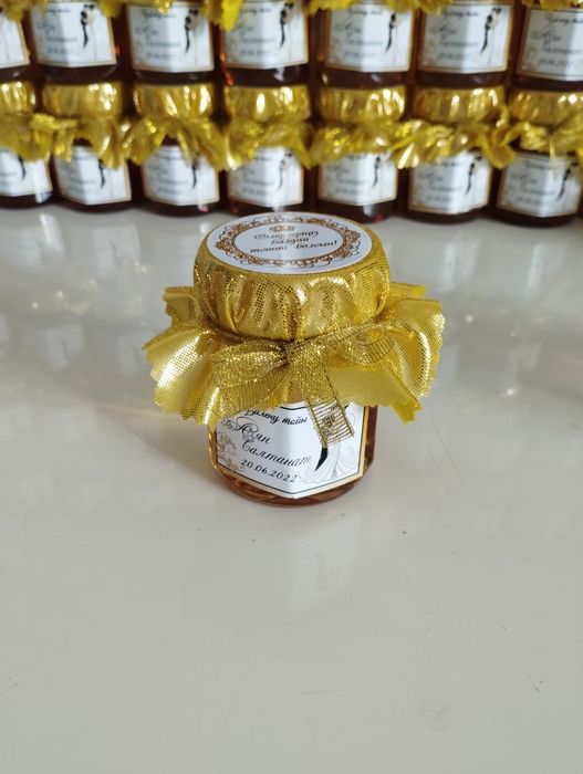 Баночки для мёда 150 мл. Плотный пищевой пластик