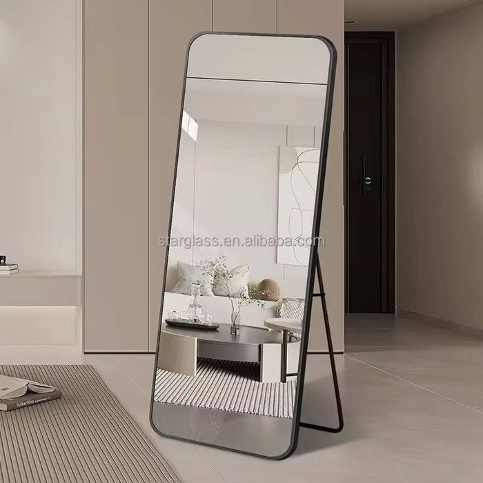 Напольное арочное зеркало