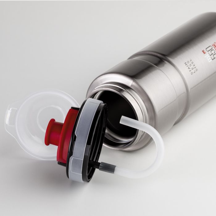 Bidon izoterm oțel ciclism Deboyo Race - produs resigilat Decathlon