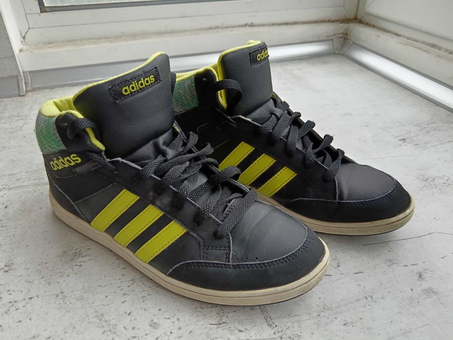 Кожени кецове Адидас 39 1/3