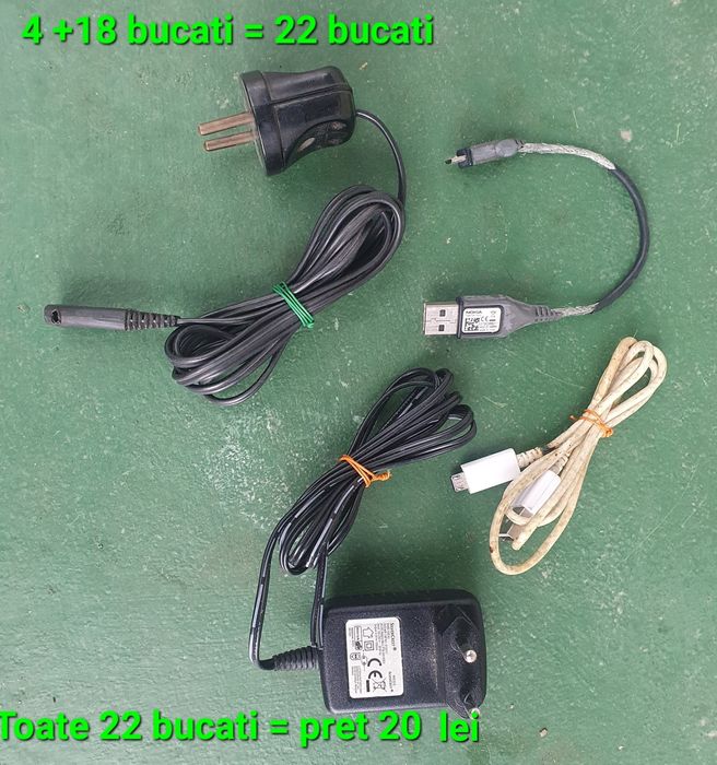 Cabluri diferite 22 bucati