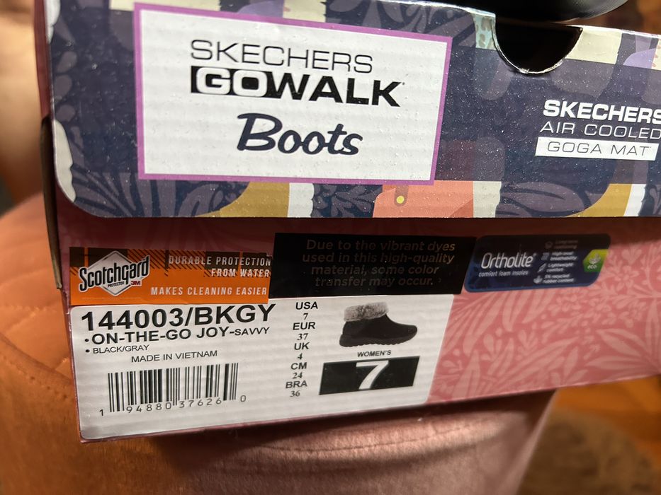 Ghete piele naturala Skechers