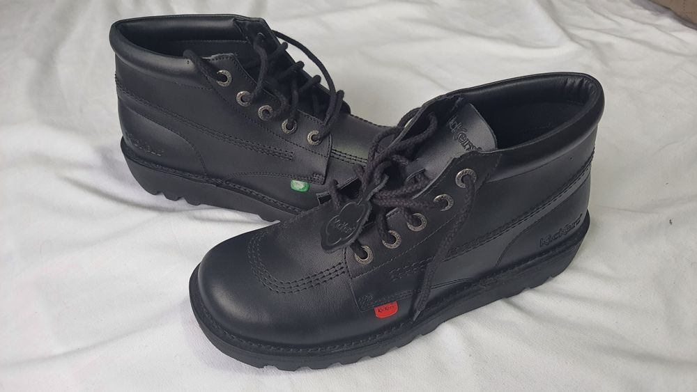 Ghete full piele Kick Hi Core de la Kickers marimea 44