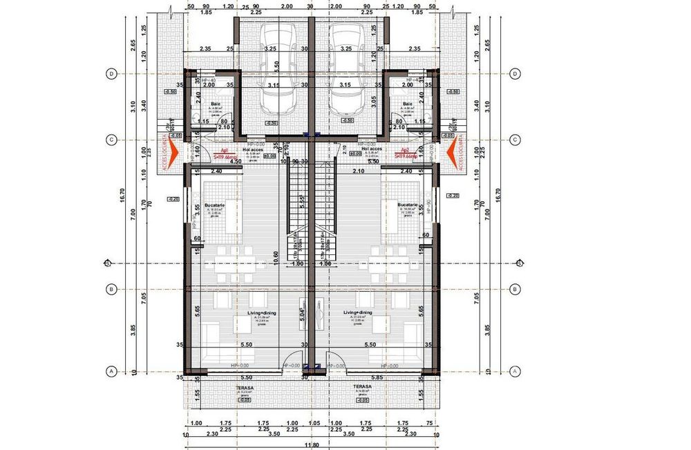 Duplex finisat la Cheie cu panorama superba in  Chinteni !