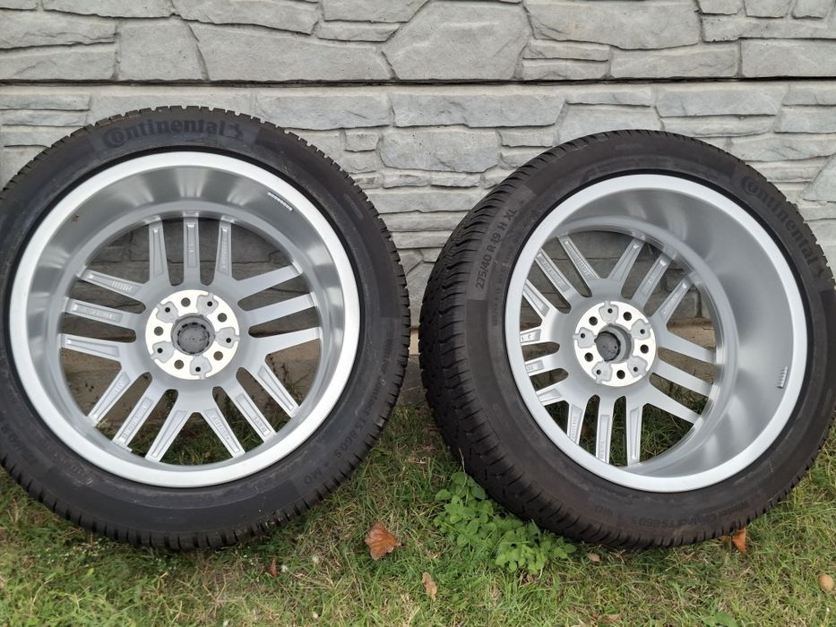 19"Чисто Нови джанти с чисто Нови Зимни гуми Continental  DOT 24 с хомологация BMW G60/61 style 933