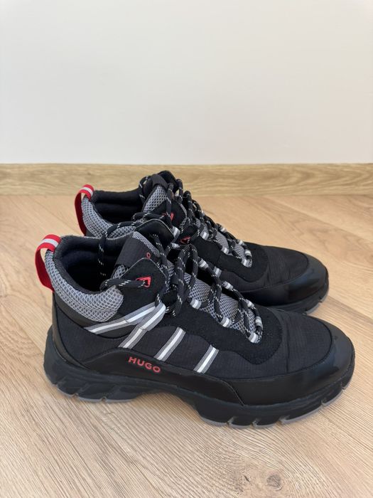 Зимни черни обувки Hugo Boss размер 44