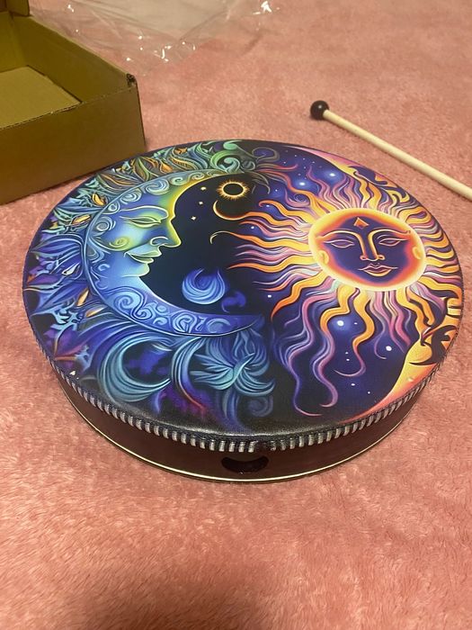 Пееща Тибетска купа , камертони, барабан шамана, за релакс и медитация