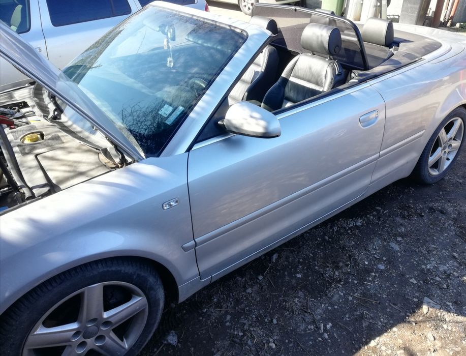 Ауди а4 2.5 tdi  кабриолет на части 2004година