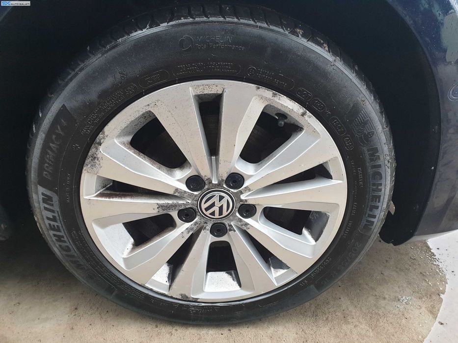 Set 4 Jante Janta Roata Roti Aliaj 205 55 16 R16 Volkswagen Touran 1T1 1T2 1T3 2003 - 2015 [K9852]