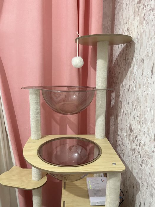 Кошачий домик в классном состоянии