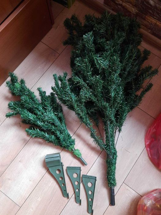 Изкуствена елха 1,20 метра в естествено зелен цвят на минимална цена