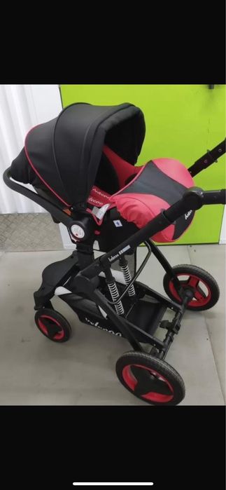 Продам коляску с автокреслом (б/у)
