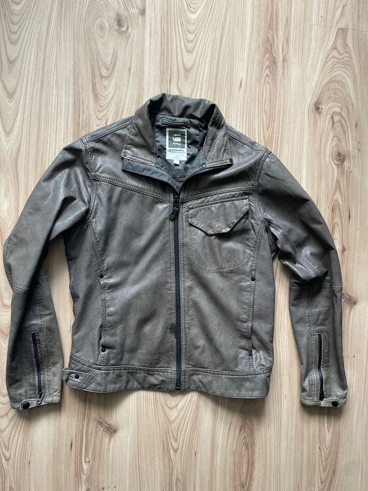 G-Star Raw JFS Leather jkt / мъжко кожено(естествена) яке 50L