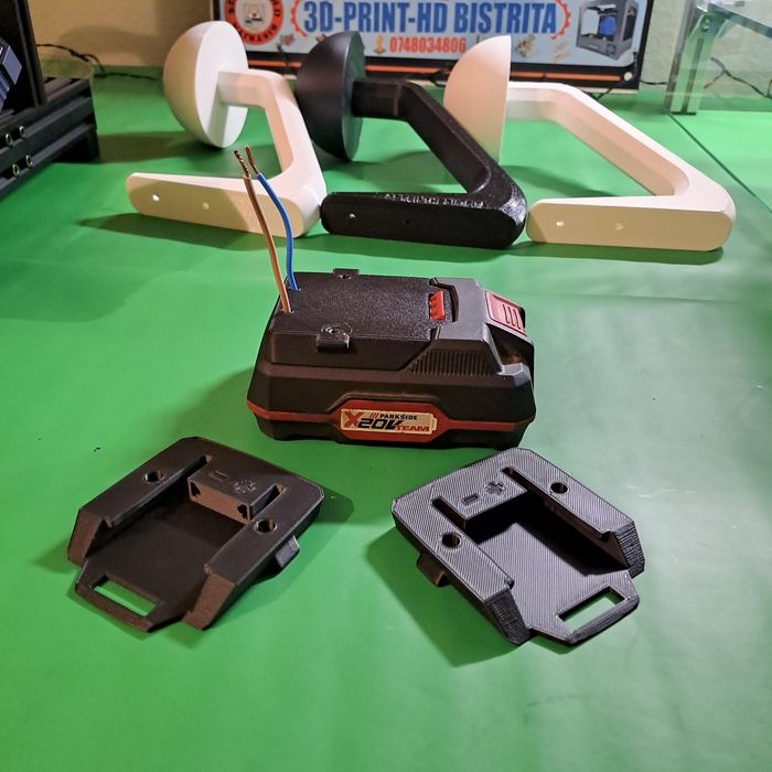 Super Oferta Lot 10 suporti / adaptori de acumulatori Parkside