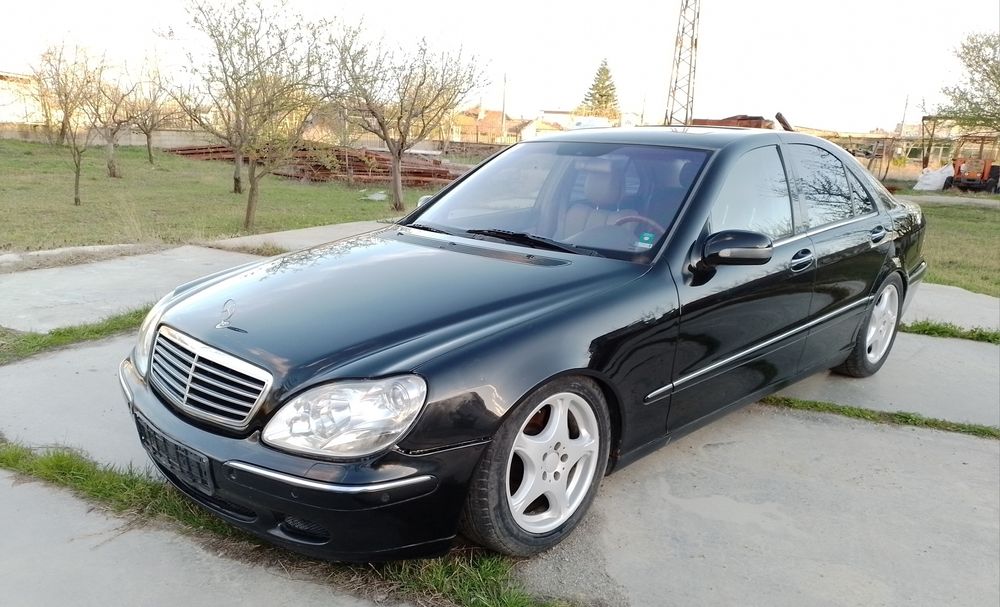 Mercedes S500 w220 на части