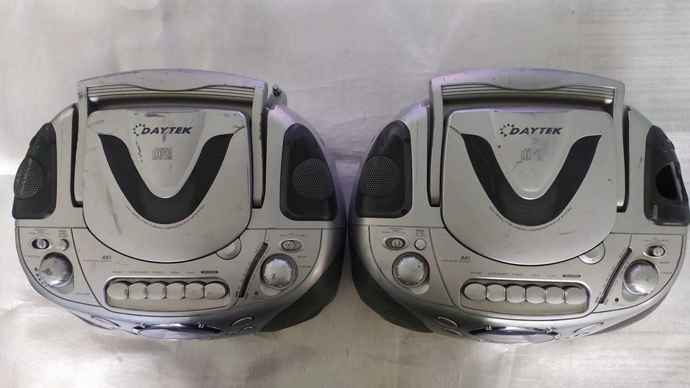 ДВА БРОЯ DAEWOO МР-3 CD/Радио/касетофони ОТЛИЧНО работещи от чужбина-25 евро