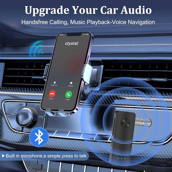 Блутут аудио приемник предавател връзка с телефон Digital One SP01103