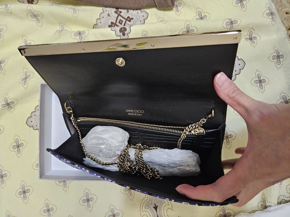 Новая сумка клатч Jimmy choo оригинал