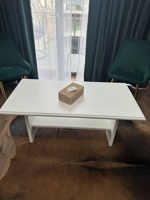 Masuta living alba mdf