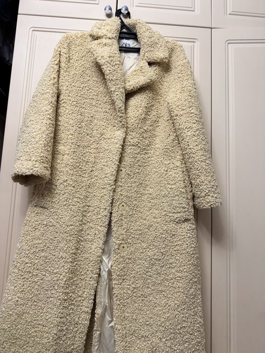 Шубка тедди ZARA 44-46
