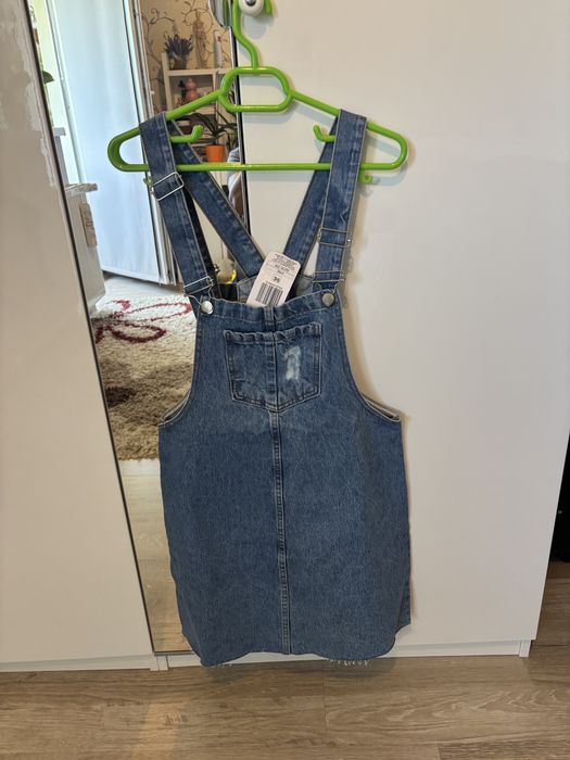 Sarafan de blugi 100% bumbac nou cu eticheta