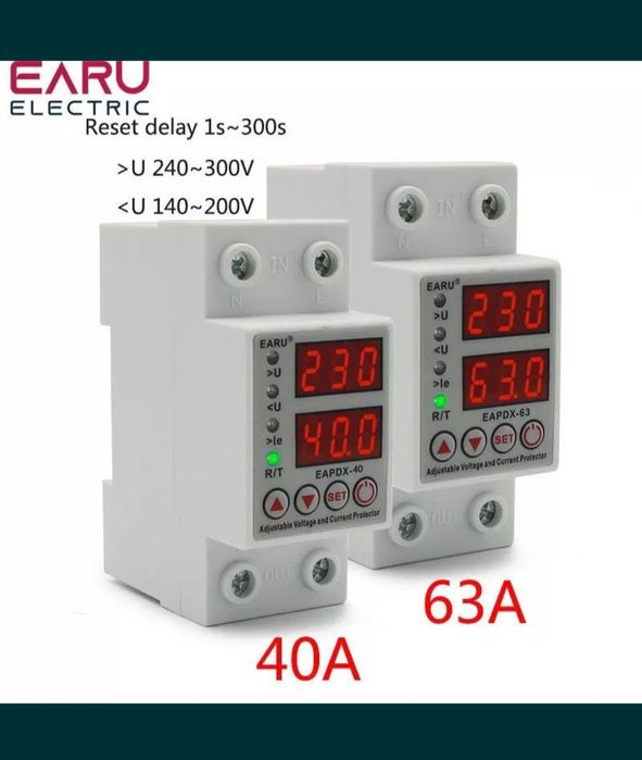 Реле защиты напряжения для всей квартиры дом кондиционер холодильник