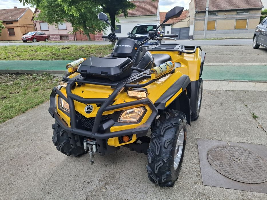 2012 Can Am Outlander Bombardier cu Servo si Încălzire Mânere! Stare Perfectă  Înmatriculat Ianuarie 2026