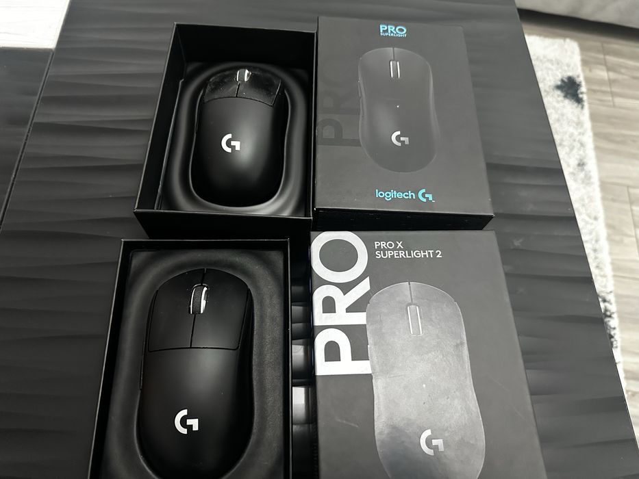 Logitech Pro X Superlight 1 & 2