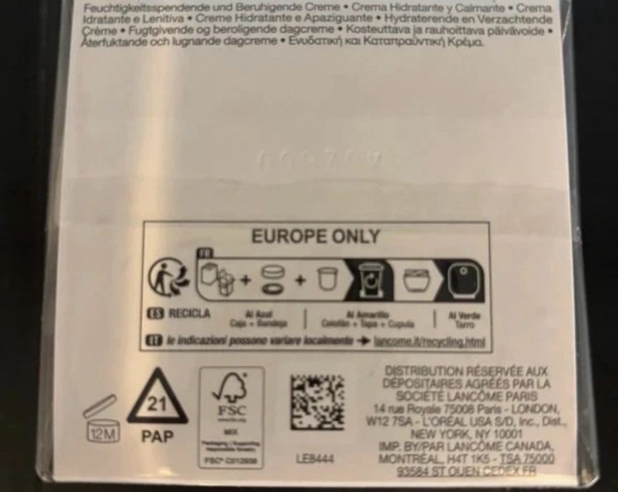 Lancome Hydra Zen Cream 50ml