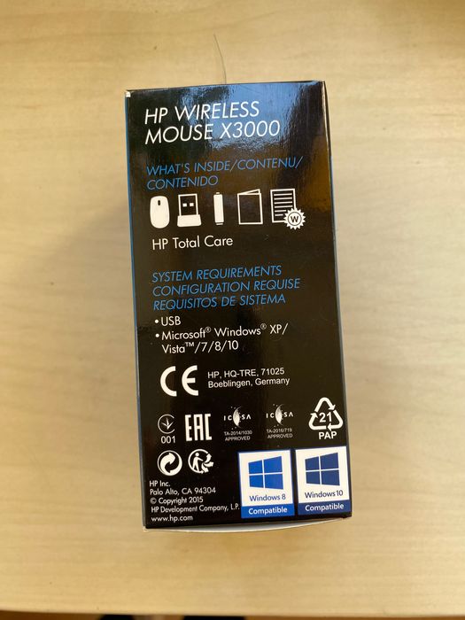 HP Wireless mouse x3000