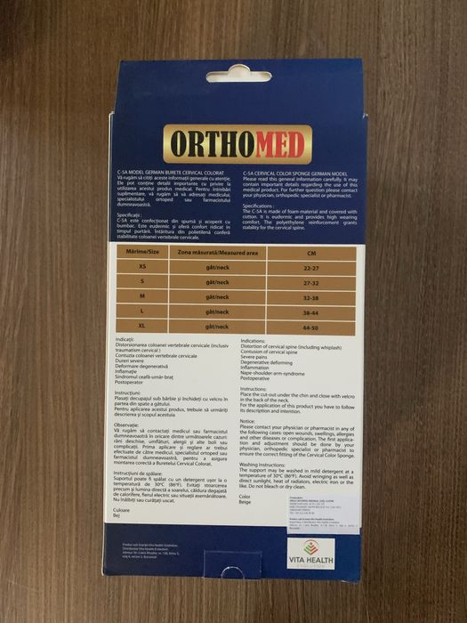 Guler cervical, marimea S