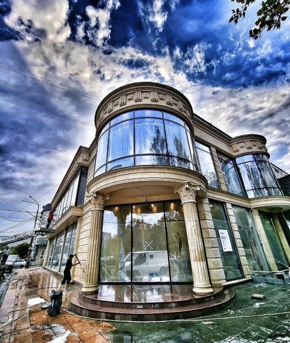 Мойка окон и фасадов